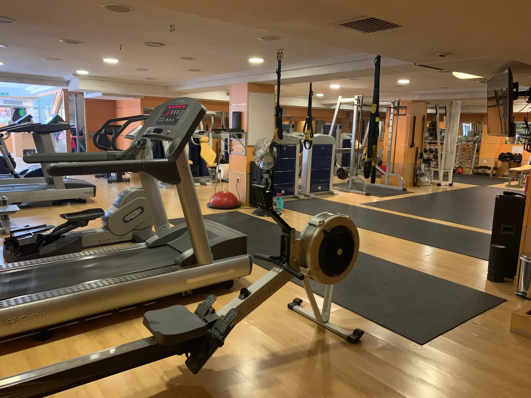 Sala de entrenamiento de Vida Nova